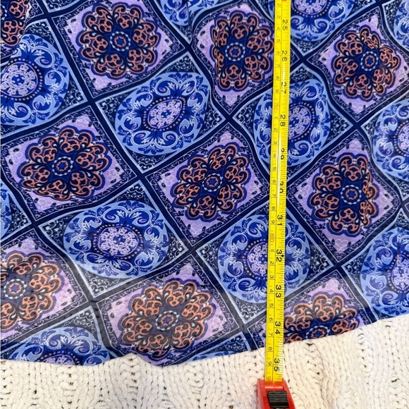 Miami Blue Patterned women’s Dress size M - Picture 3 of 8